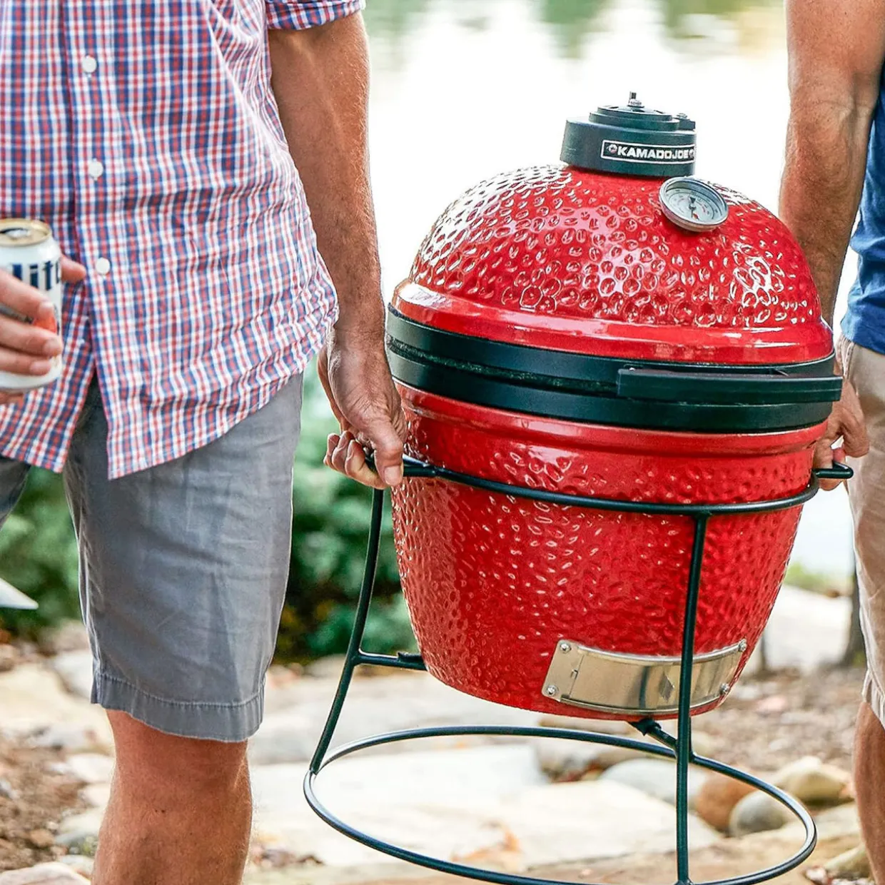 Joe Jr. Red with Cart, Heat Deflector & Tools