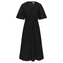 Joella Textured Flared Dress