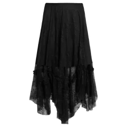 Josie Asymmetric Lace Skirt