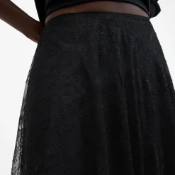Josie Asymmetric Lace Skirt