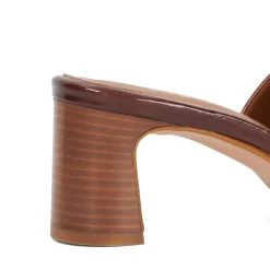 Jule Open Toe Heeled Mules