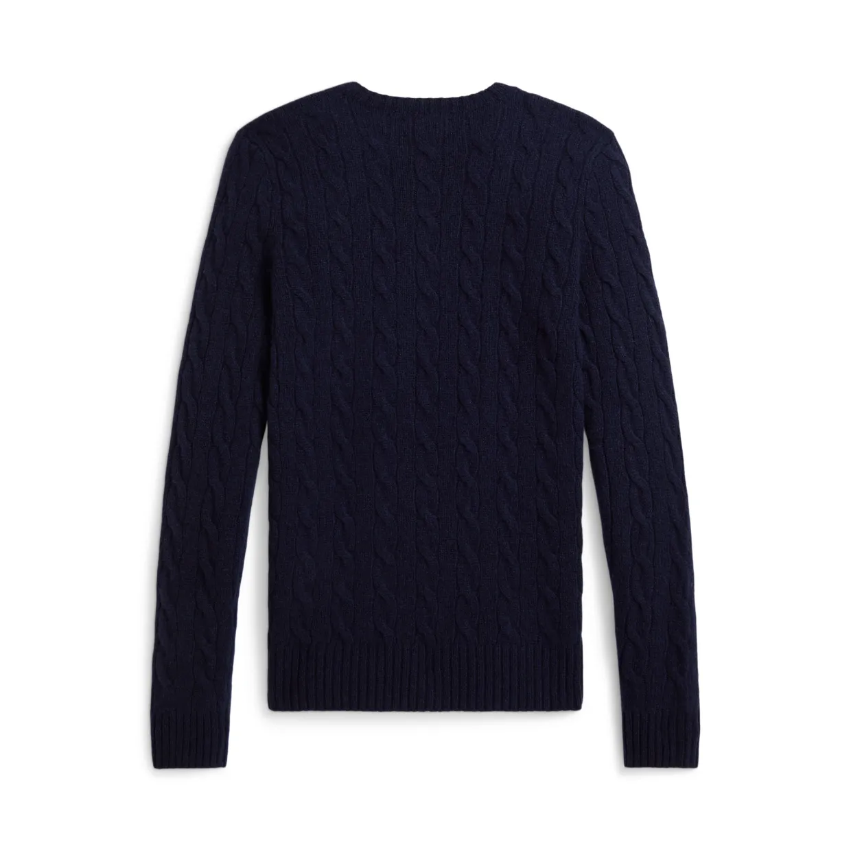 Julianna Pony Player Logo Cable Knit Sweater