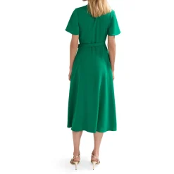 Julissa Ruffle Wrap dress