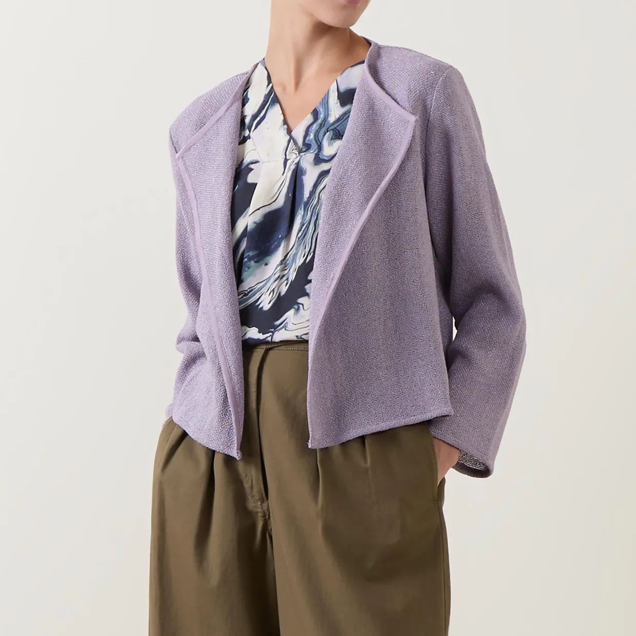 Julitta Open Front Jacket
