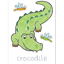Jungle Sticker Colouring Book