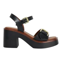 Jupiter Leather Platform Sandals
