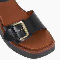 Jupiter Leather Platform Sandals