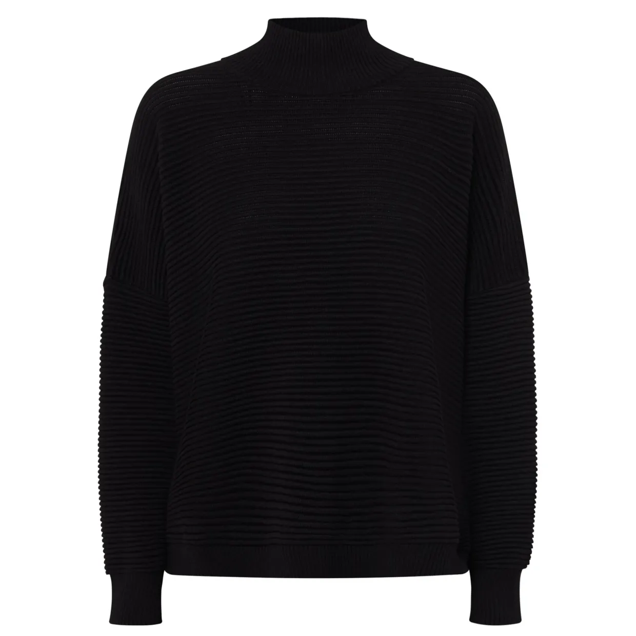 Kaia Textured Knit Turtleneck