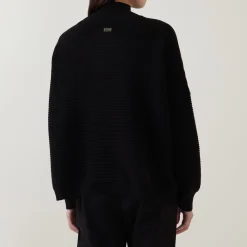 Kaia Textured Knit Turtleneck