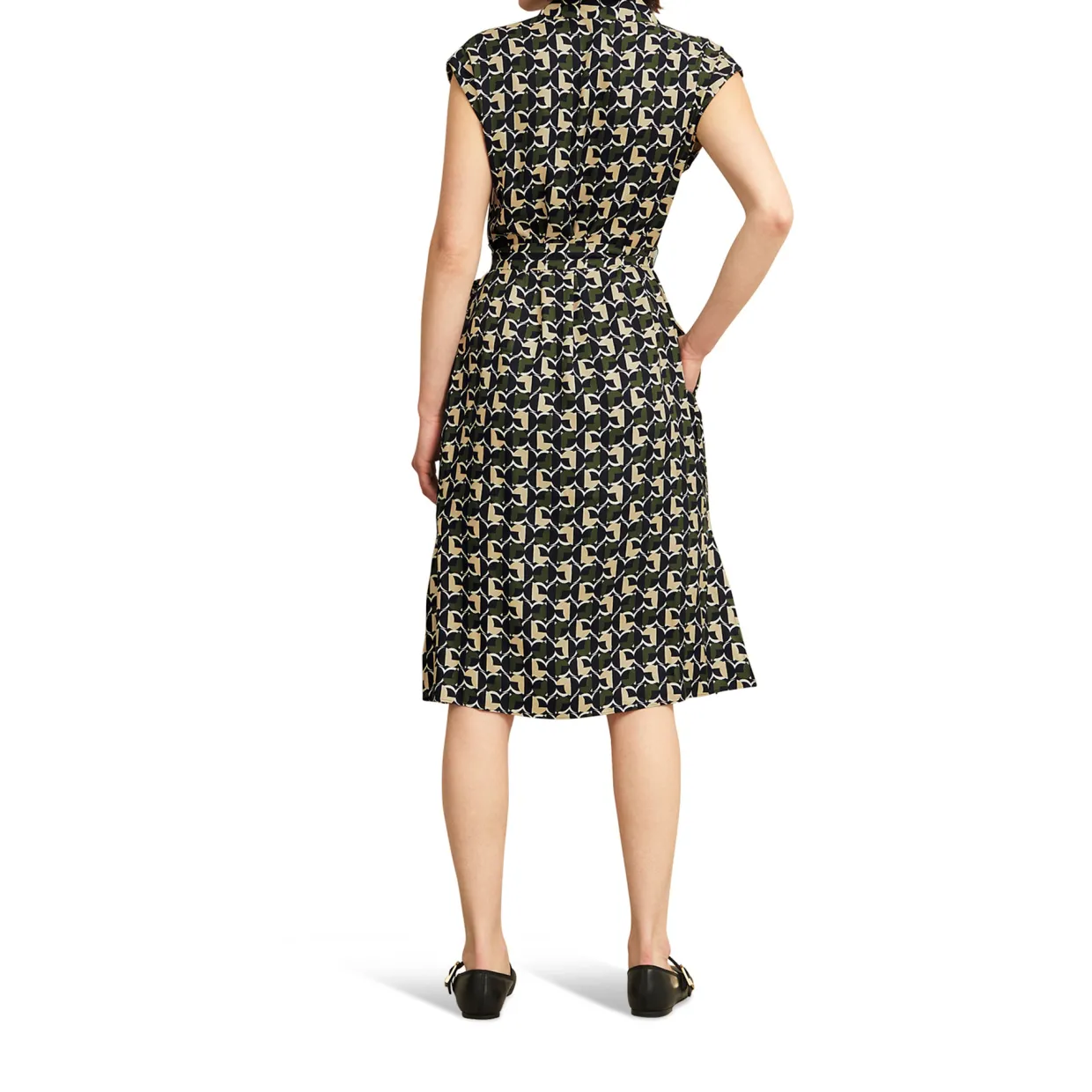 Kalinda Printed Shirt Dress