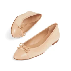 Kara Toe Cap Ballet Flats