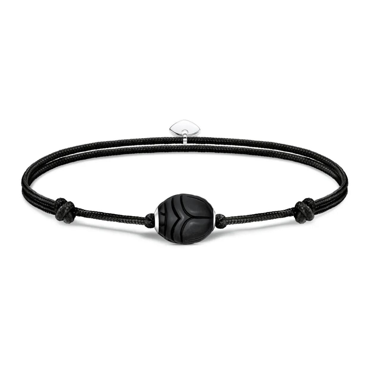 Karma Secret Obsidian Bead Bracelet