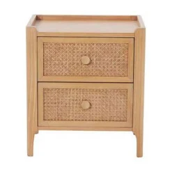 Kawali 2-Drawer Bedside Table