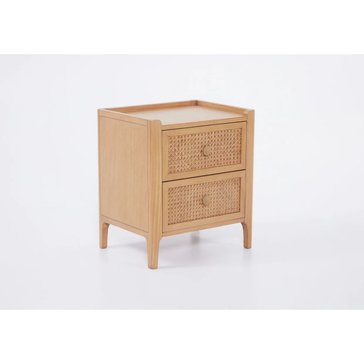 Kawali 2-Drawer Bedside Table