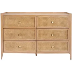Kawali 6-Drawer Wide Chest