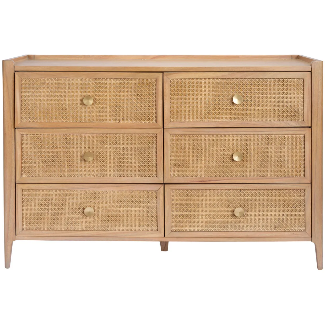 Kawali 6-Drawer Wide Chest