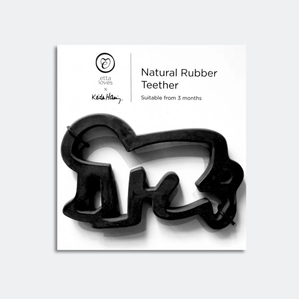 Keith Haring 'Baby' Rubber Teether
