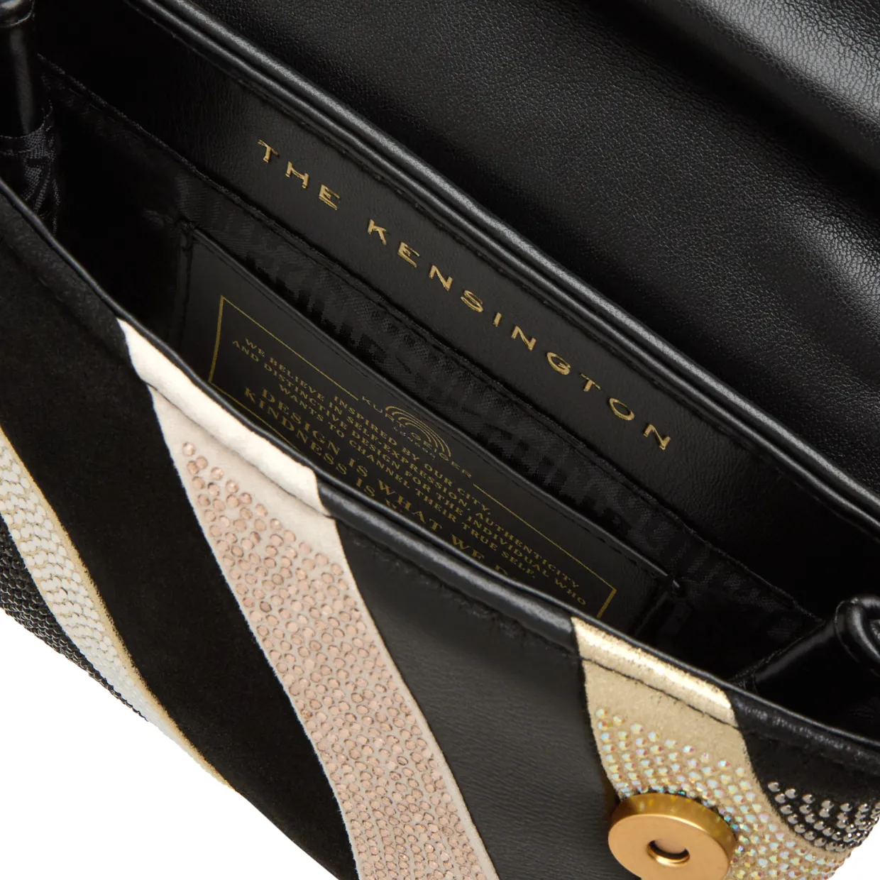 Kensington Crystal Embellished Mini Crossbody Bag