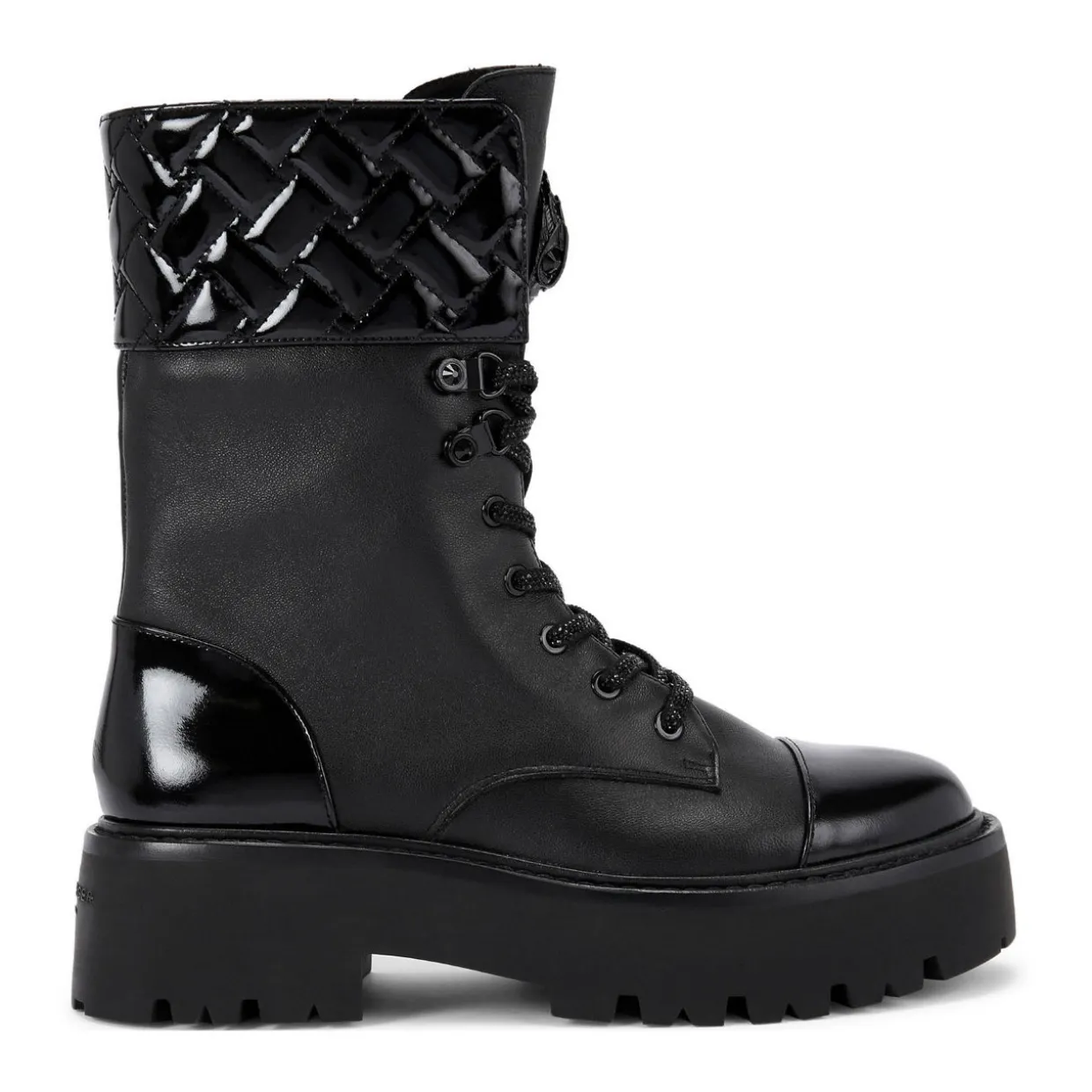 Kensington Cuff Lace-Up Boots