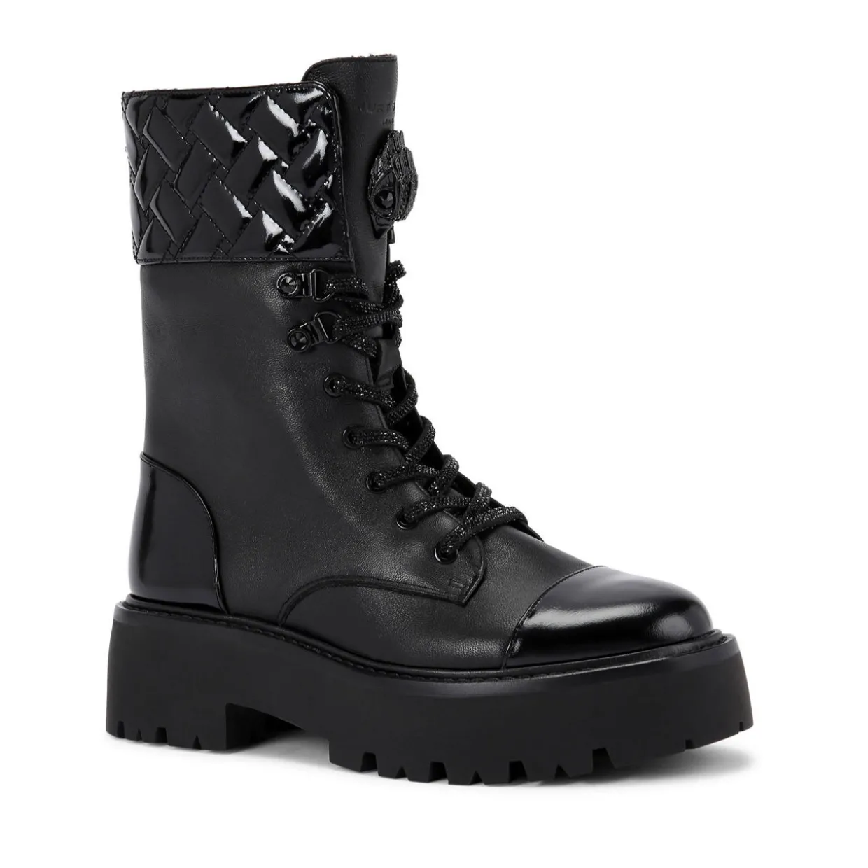 Kensington Cuff Lace-Up Boots