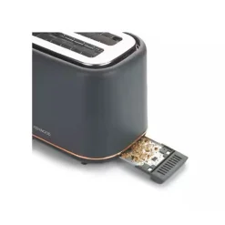 Kenwood Abbey Lux 2 Slice Toaster Dark Grey-Rose Gold