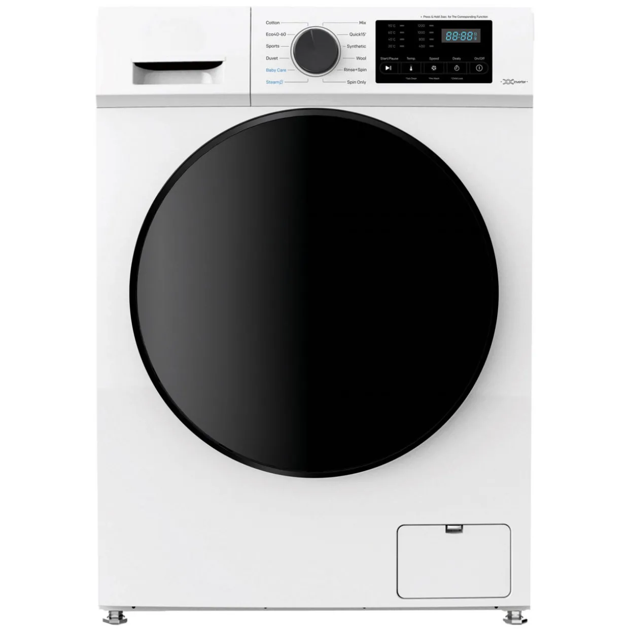 10kg Washer 1400RPM Deluxe
