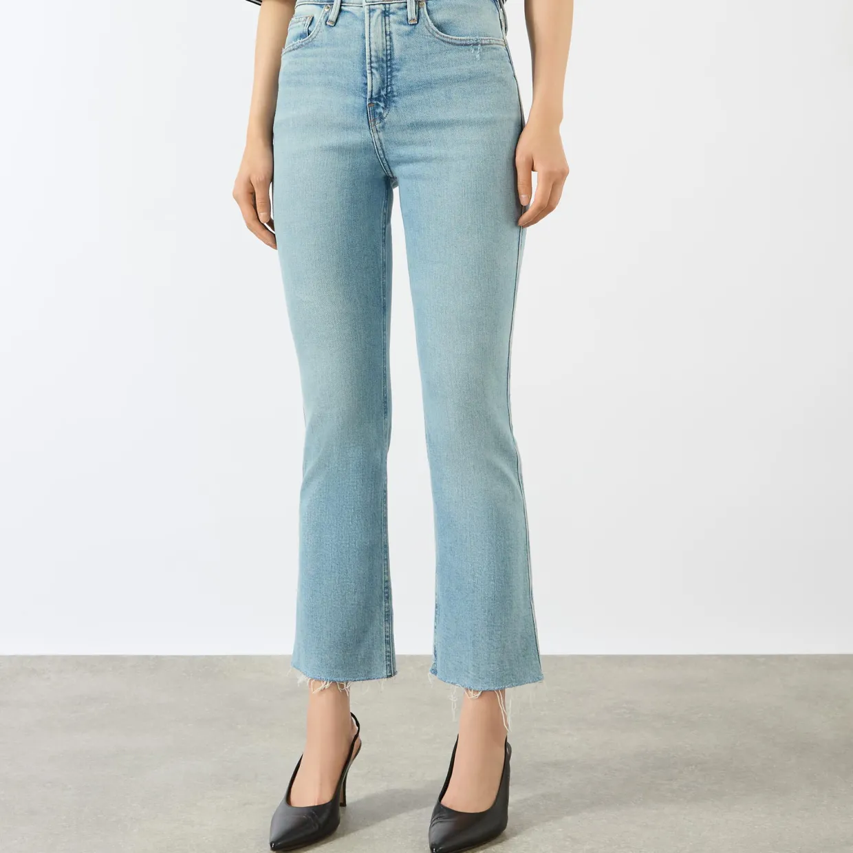 Kick Flared Leg Jeans