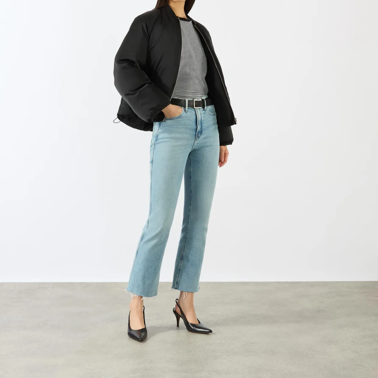 Kick Flared Leg Jeans