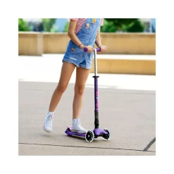 Kids Maxi Micro Deluxe Foldable LED Scooter