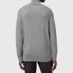 Kilburn Ramskull Logo Half-Zip Sweater