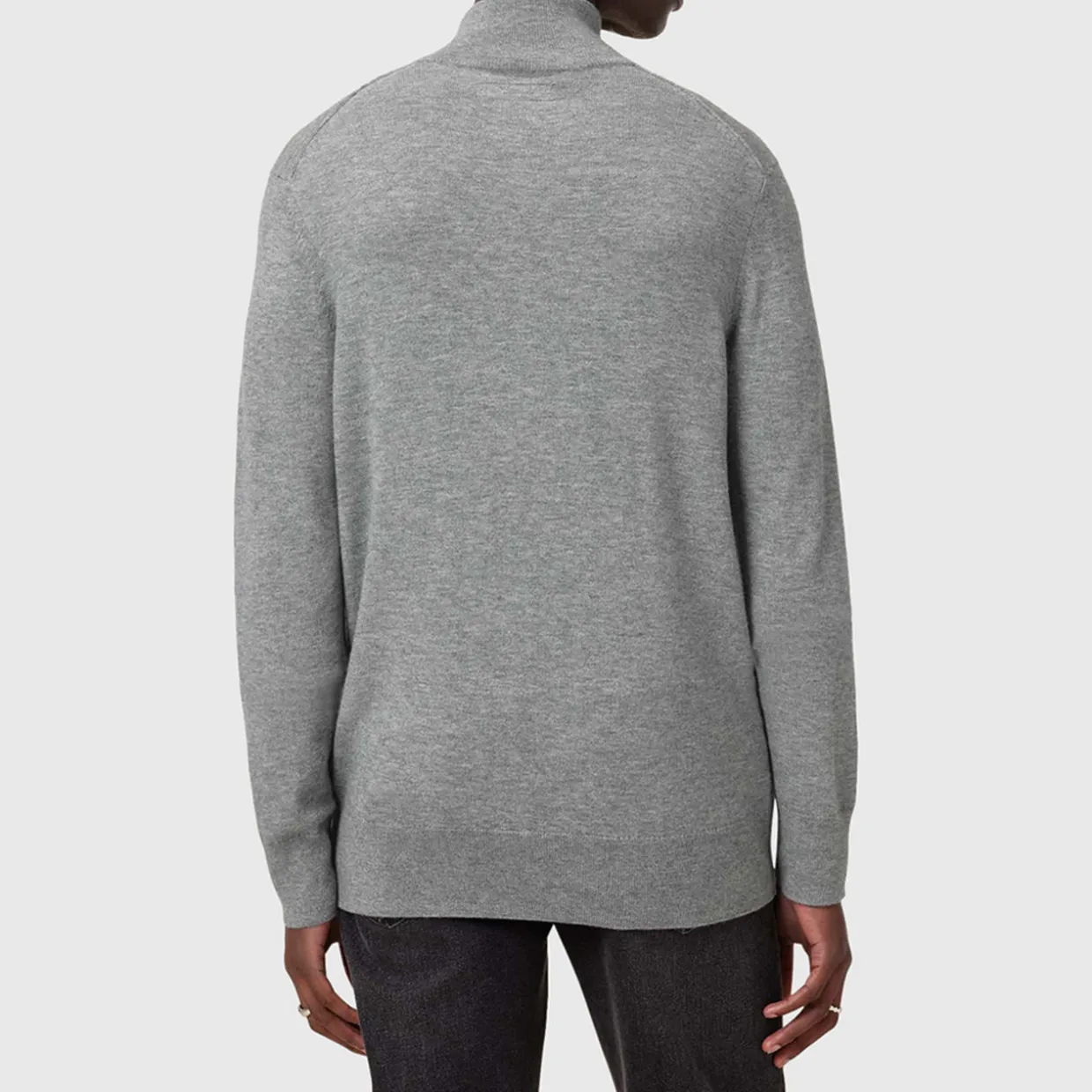 Kilburn Ramskull Logo Half-Zip Sweater