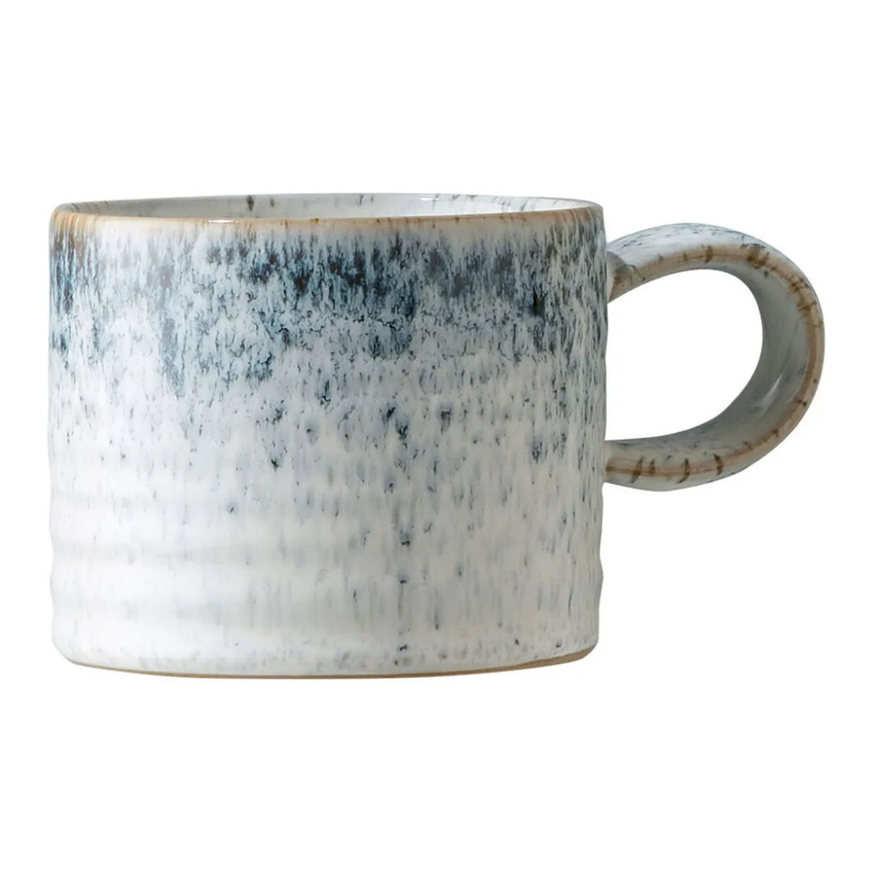 Kiln Blue Small Ridged Mug
