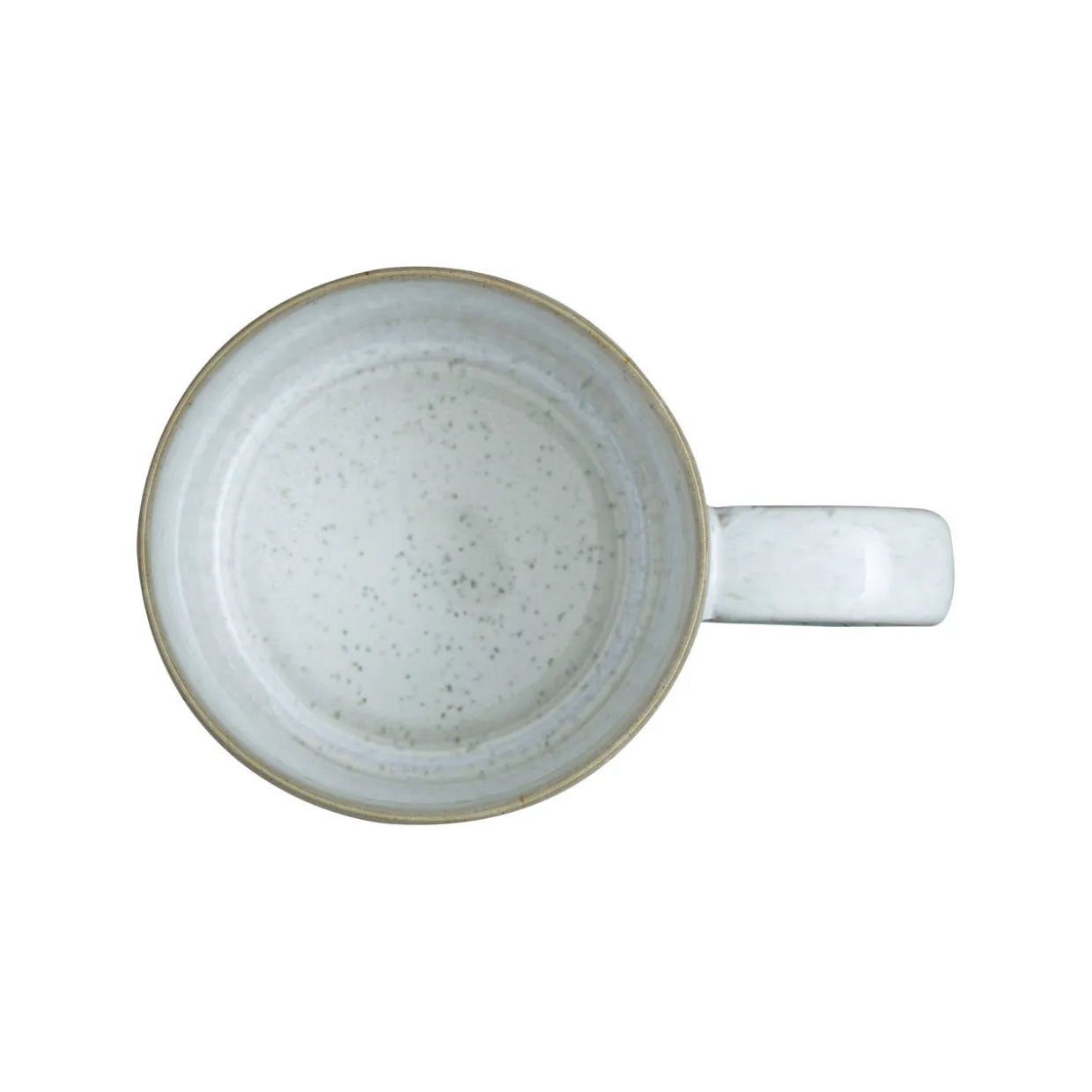 Kiln Green Small Ridged Mug