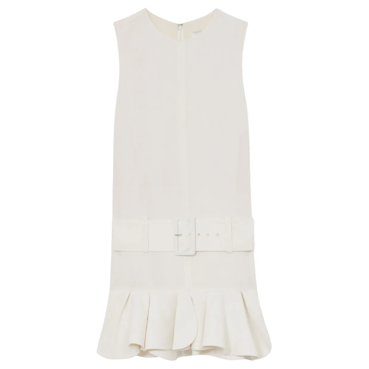 Kimberly Ruffle Hem Belted Mini Dress