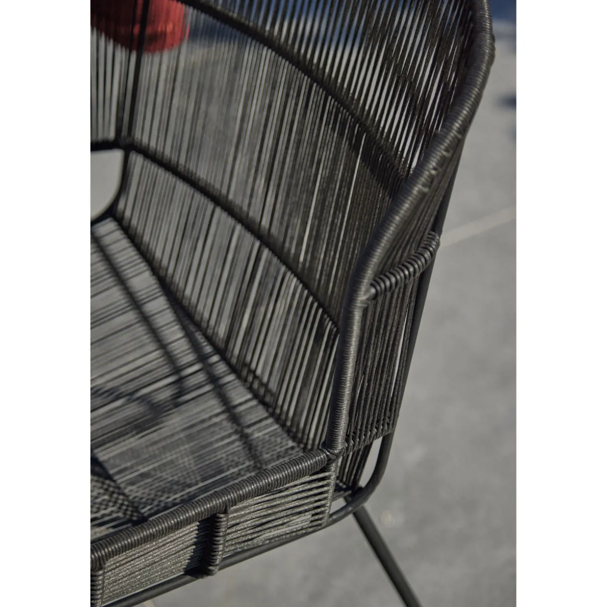 Kingsville Garden Dining Set Graphite Lava 195cm
