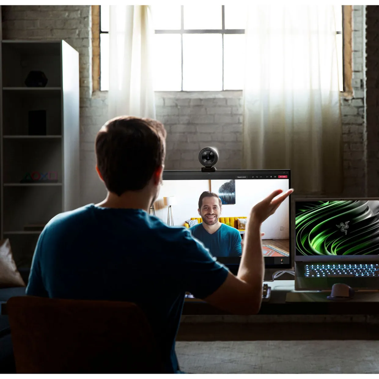Kiyo Pro 1920 x 1080 Webcam With High-Performance Adaptive Light Sensor