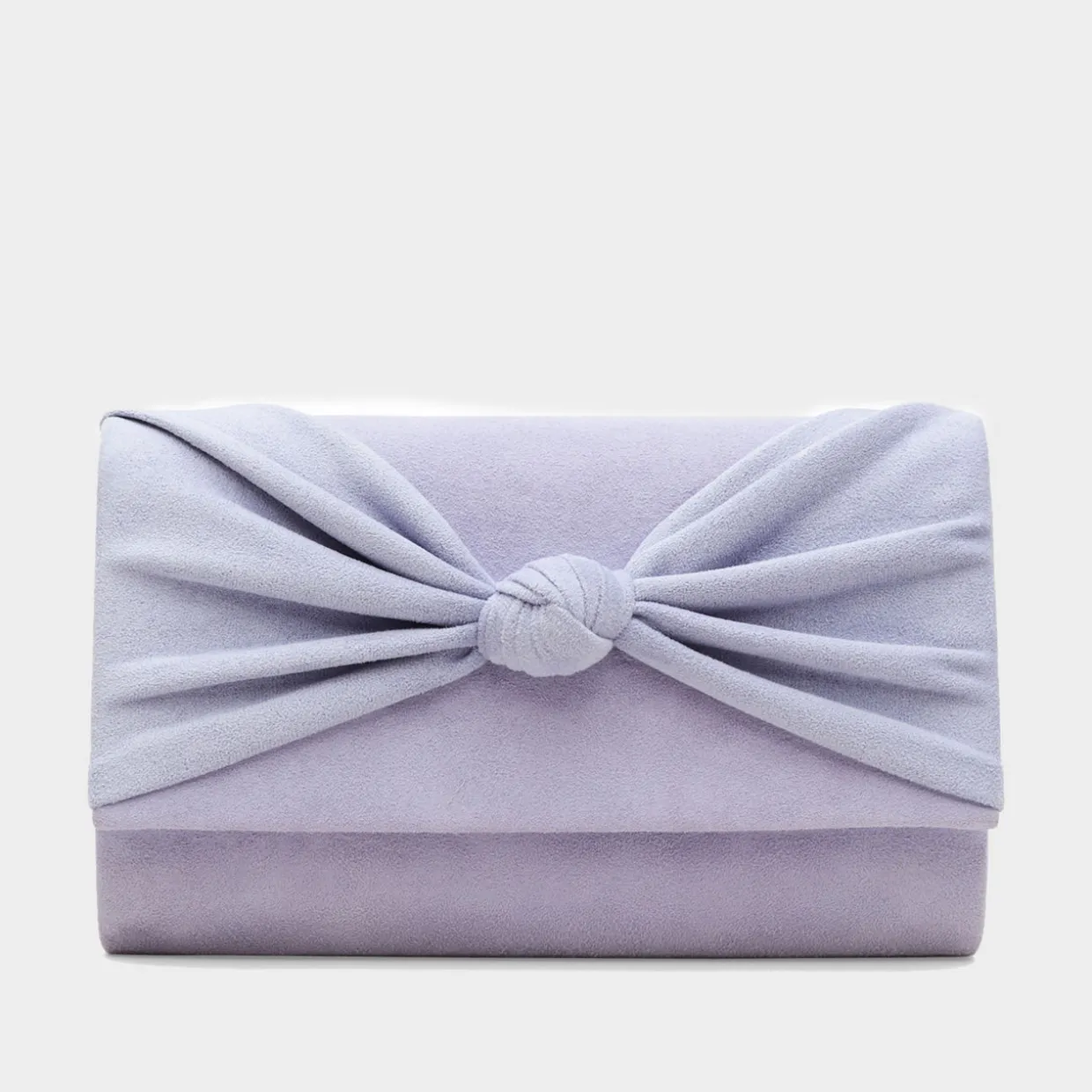 Knot-Front Clutch Bag
