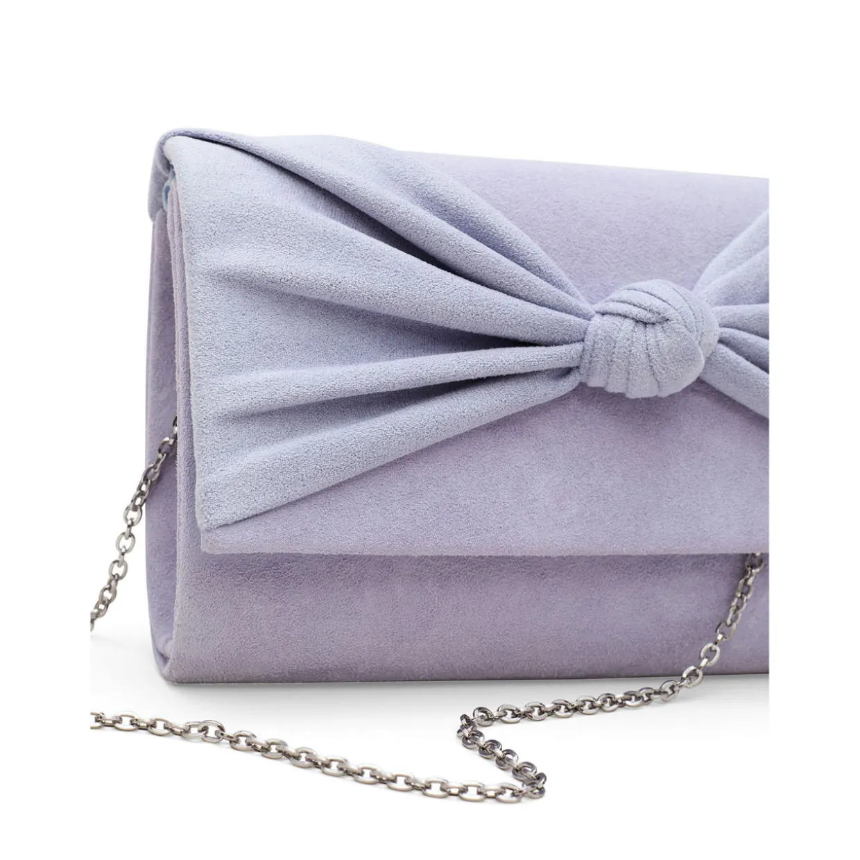 Knot-Front Clutch Bag