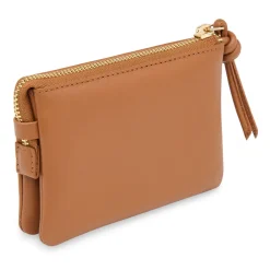 Knotted Zip-Top Purse
