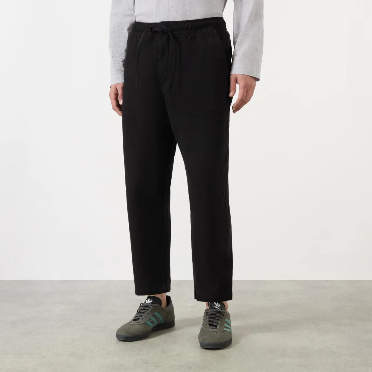 Kurt Tapered Cropped Trousers
