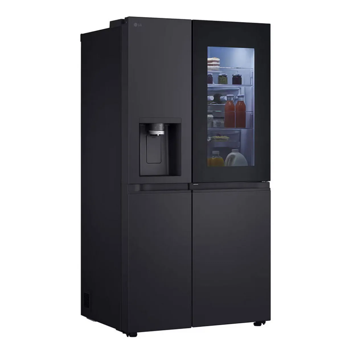 628L InstaView American Non Plumbed Black Steel