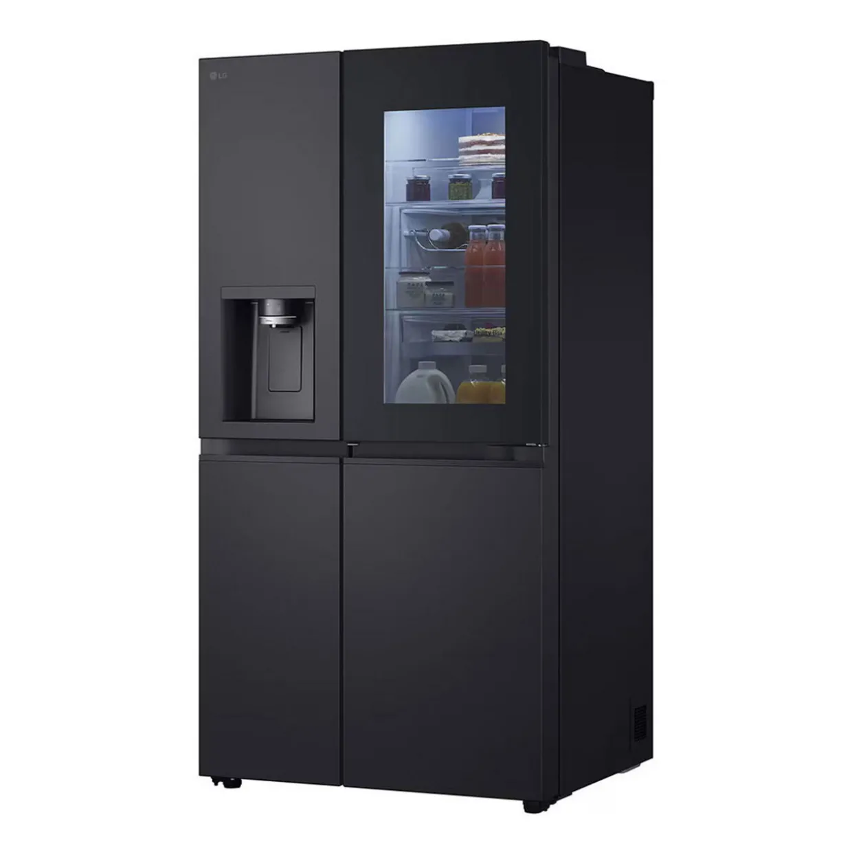 628L InstaView American Non Plumbed Black Steel