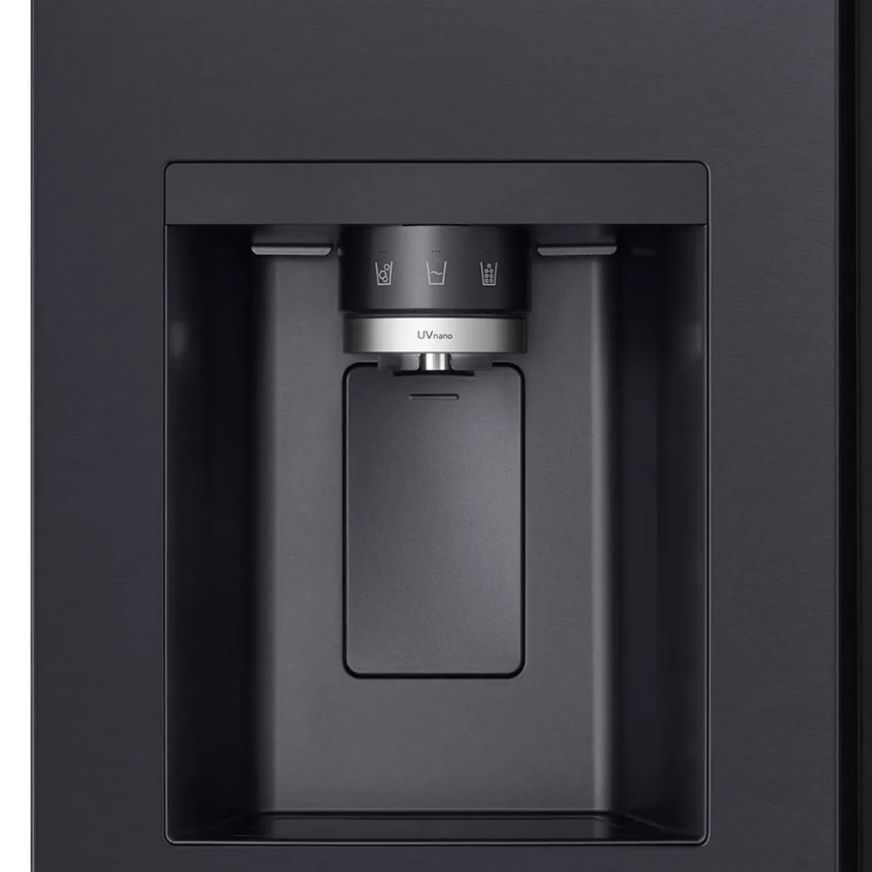 628L InstaView American Non Plumbed Black Steel