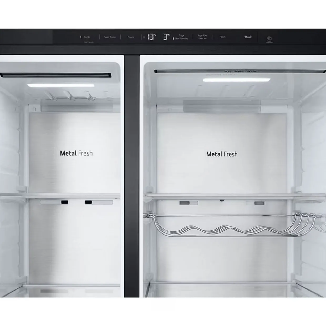 628L InstaView American Non Plumbed Black Steel