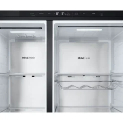628L InstaView American Plumbed Black Steel