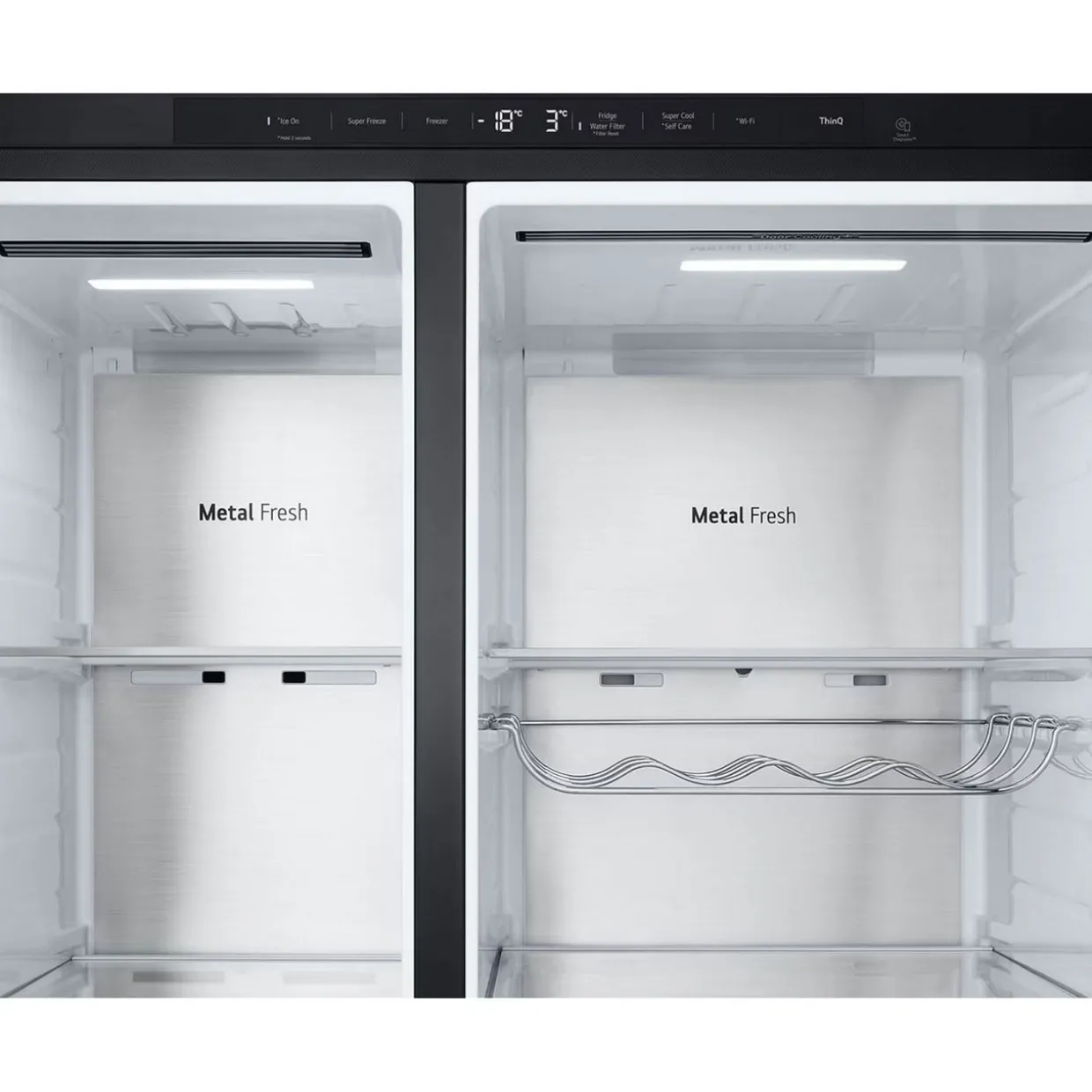 628L InstaView American Plumbed Black Steel