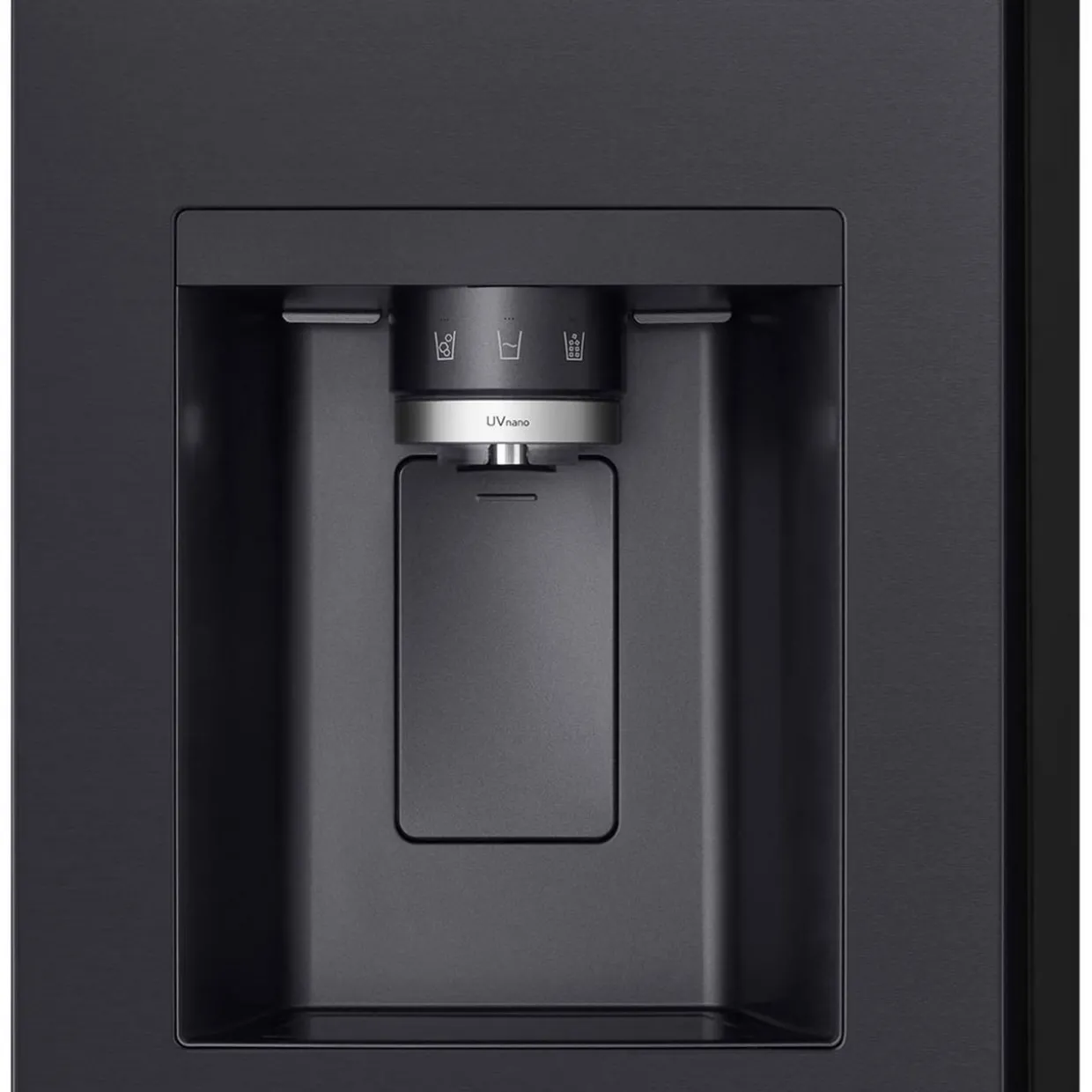 628L InstaView American Plumbed Black Steel