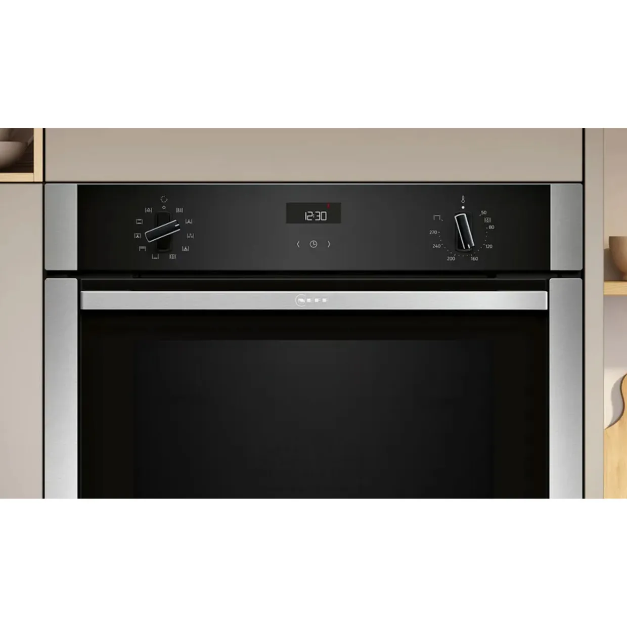 71L N 50 Built-in Oven 60x60 cm Stainless Steel