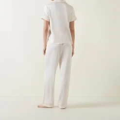Lace Trim Pyjama Set