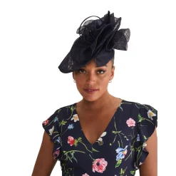 Large Twist Underbrim Fascinator